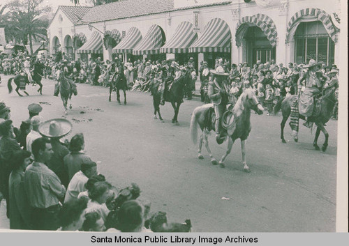 Fiesta Day Parade in Pacific Palisades, Calif