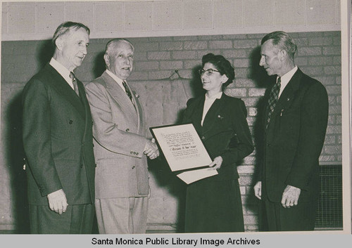 Pacific Palisades Citizen of the Year Phyllis Genovese