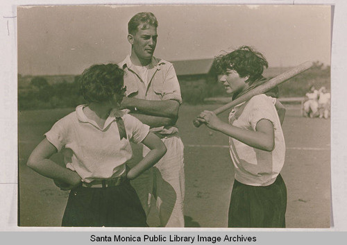 Baseball at the Institute Camp, Temescal Canyon (Calif.)