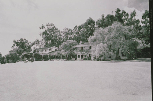 Main house at Will Rogers State Park, Rustic Canyon, Calif