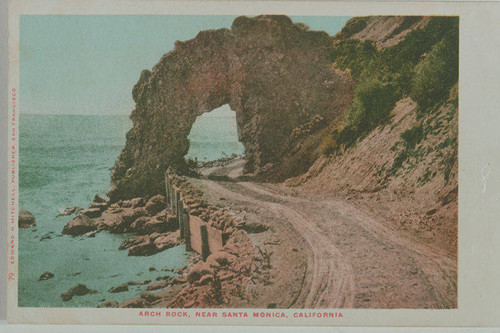 Arch Rock, just south of Topanga Canyon, Calif