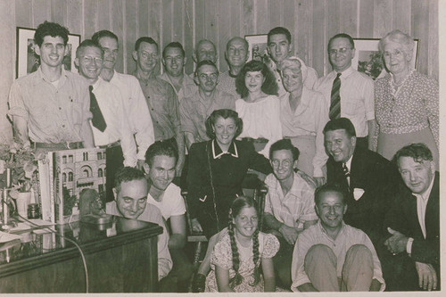 Portrait of members of the Methodist Church in Pacific Palisades, Calif