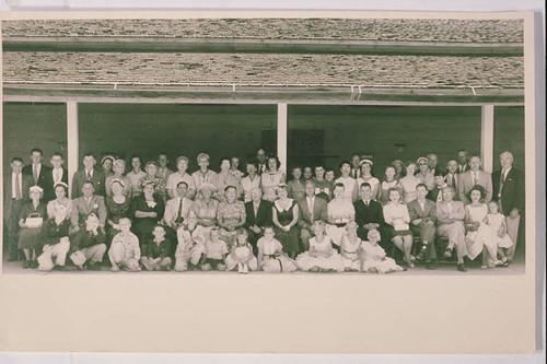 Group portrait of Methodists in Pacific Palisades, Calif