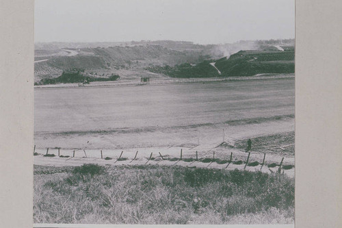 View of the site that became Will Rogers State Park, Rustic Canyon, Calif