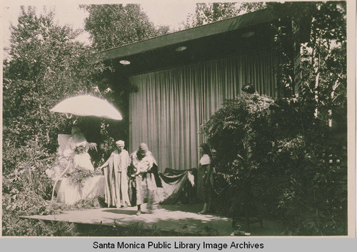 "Children of Ages" pageant in Rustic Glen, Temescal Canyon, Calif