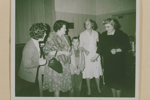 Canyon School reunion (Santa Monica Canyon, Calif.), February, 1963