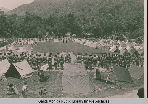 Opening Day at Camp Josepho, Rustic Canyon, Calif