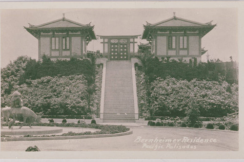 Bernheimer residence, Pacific Palisades, Calif