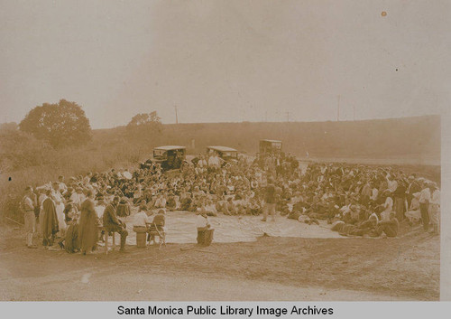 Boy Scout camp in Temescal Canyon, Calif