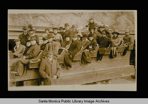 Pacific Railway No. 12, railroad car, Santa Monica, Calif