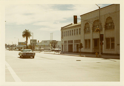 West side of Fourth Street (1500 block), looking south from Broadway on Febuary 14, 1970