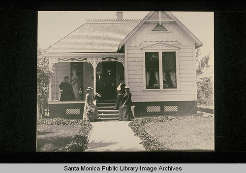 Violet Cottage, 1143 Third Street, the home of Mr. and Mrs. Edward Dyke