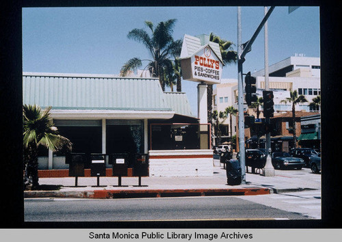 Polly's Bakery Cafe, 501 Wilshire Blvd., Santa Monica, Calif. (Polly's closed in 2004)