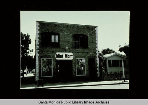 Mini Mart at 666 Marine Street, Ocean Park, Calif