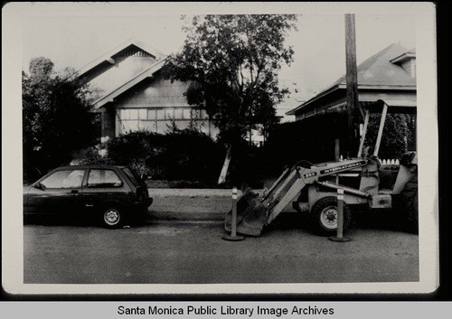 Craftsman bungalow, 2635 Fourth Street in the Third Street Historic District, Santa Monica, Calif