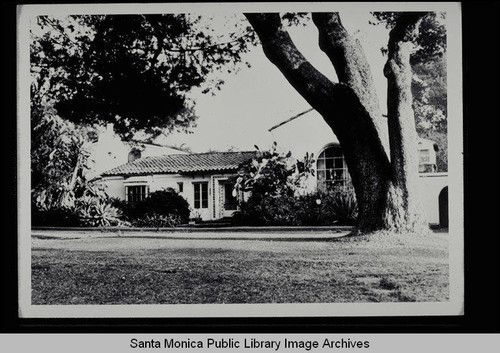 Spanish Colonial Revival residence at 326 Adelaide Drive, Santa Monica, Calif