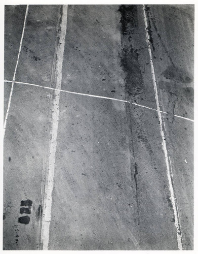 Santa Monica Municipal Airport drainage project repairing storm damage, January 19, 1953