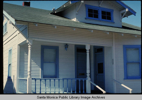 House, 1400 block Seventh Street, Santa Monica, Calif., built in the 1920s