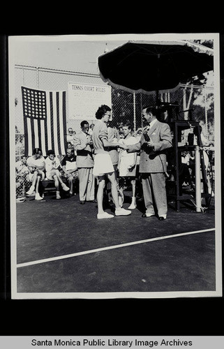 Tennis Open for Seniors, Santa Monica, Calif. held September 5, 1949