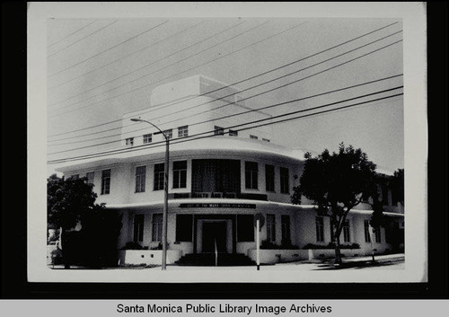 Santa Monica Doctor's Building, 2125 Arizona Avenue, Santa Monica, Calif