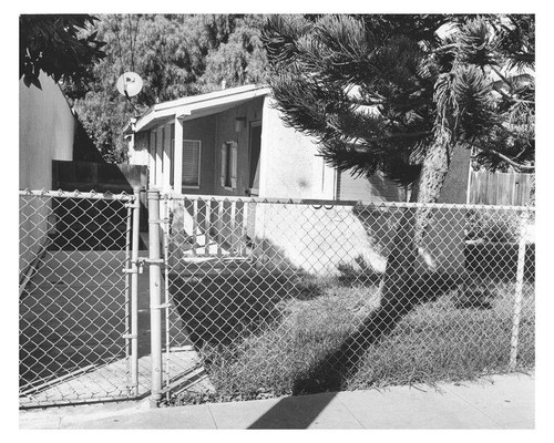 View of residence at 2345 Virginia Avenue facing west, Santa Monica, Calif., July 2009