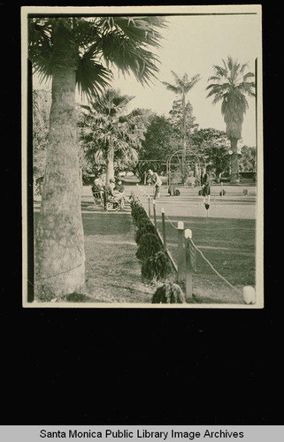 The grounds of the Miramar Hotel, Santa Monica, Calif