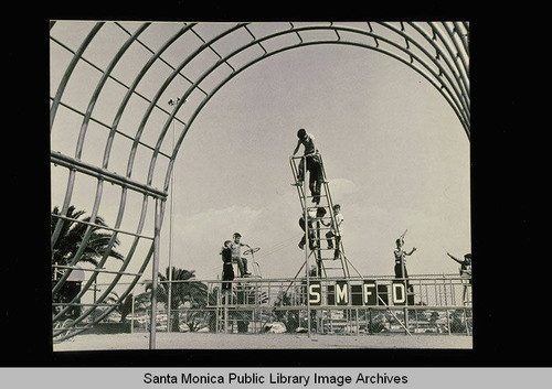 Playground at Fifth Street and Ocean Park Blvd., Santa Monica, Calif