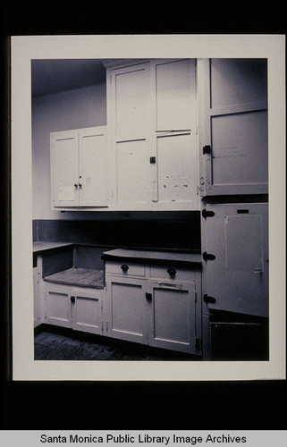 First floor room looking northeast, Santa Monica Health Center, 1525 Euclid Street, built 1928