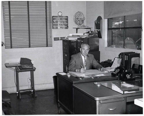 J. O. Pinkerton, Santa Monica Sanitation Superintendant