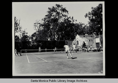 Tennis Open for Seniors, Santa Monica, Calif. held September 5, 1949