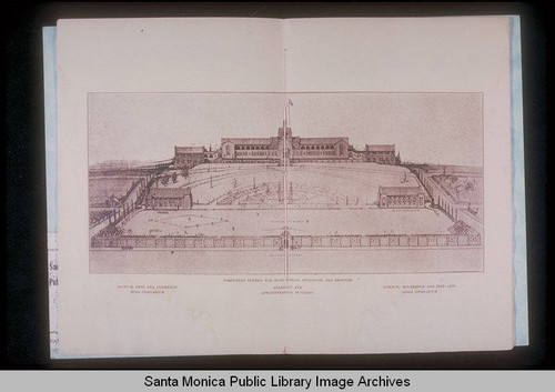 Souvenire Program: laying of the cornerstone and dedication of the grounds for Santa Monica High School, April 11, 1912