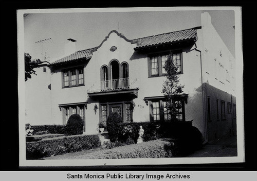 528 San Vicente Blvd., Santa Monica, Calif., built 1923 by W.J. Williams, architect