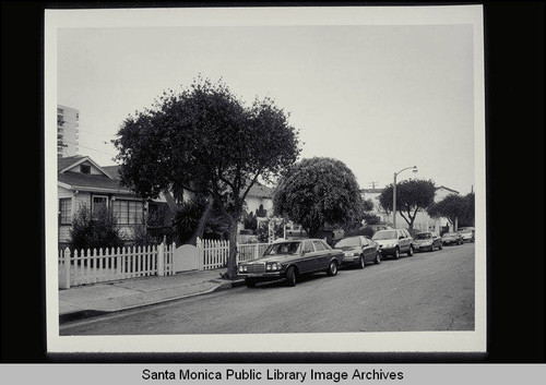 Second Street, Ocean Park, Calif. looking north