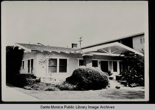 Craftsman bungalow, 1303 Ninth Street, Santa Monica, Calif