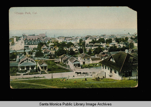 Ocean Park looking toward Santa Monica Bay