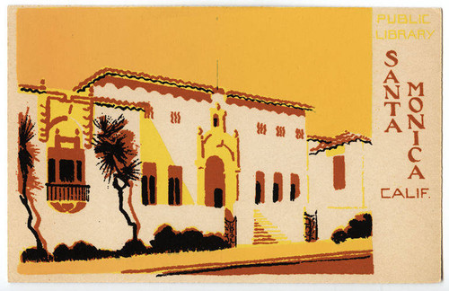 E.J. Baume remodel of the Santa Monica Public Library at 503 Santa Monica Blvd
