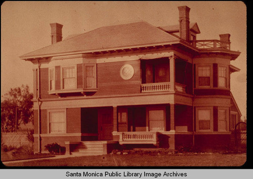 Roy Jones house, 1007 Ocean Avenue, Santa Monica, Calif