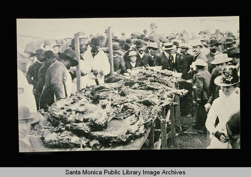 A Santa Monica real estate barbecue