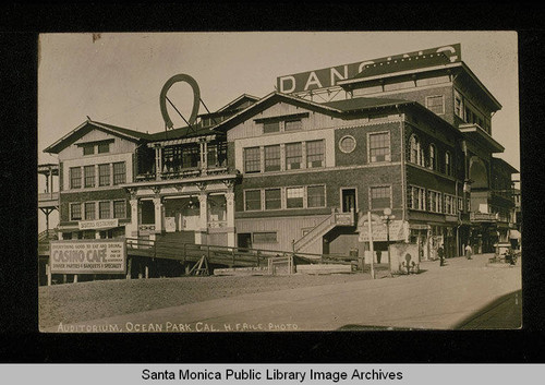 Ocean Park Auditorium and the Casino Cafe, Santa Monica, Calif