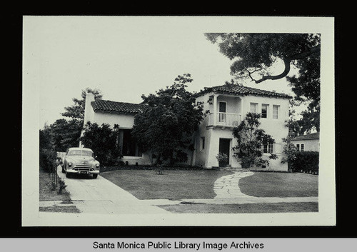 603 Alta Avenue (Lot 2, Tract 8424) Santa Monica, Calif., owned by Leona H. Tyler