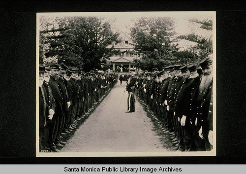 Sawtelle Soldiers' Home, Memorial Day Review in 1905