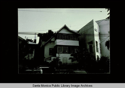 Apartments at Third Street and Bicknell Avenue, Ocean Park, Calif