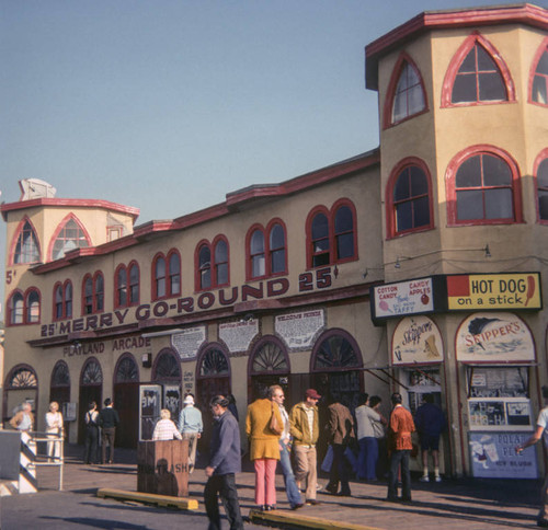 Merry-go-round building on Santa Monica Pier