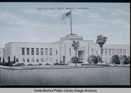 Santa Monica City Hall, Main Street, Santa Monica, Calif