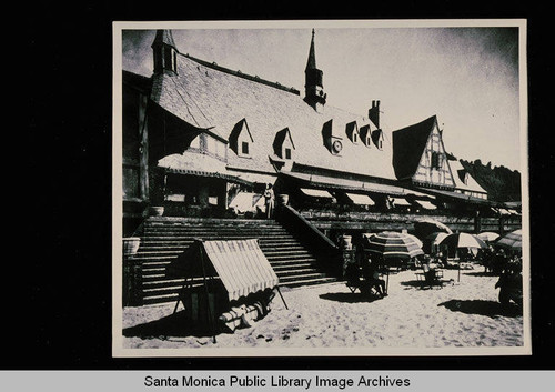 Gables, the first club on Santa Monica Beach, built in the early 1920's just north of the California Incline