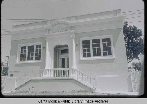 Ocean Park Branch of the Santa Monica Public Library, 2601 Main Street, Santa Monica, Calif