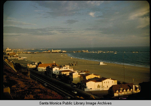 Gold Coast looking south to the Santa Monica Pier