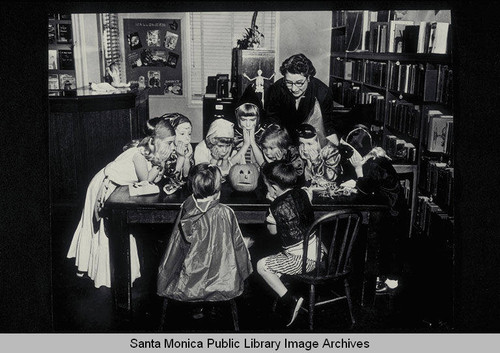 Children's Halloween Party at the Fairview Branch Library, Santa Monica, Calif