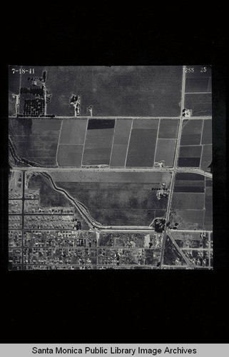 Aerial Survey of the City of Santa Monica west to southeast of Clover Field Scale 1:480 ft (Job #7255-25) flown July 18, 1941