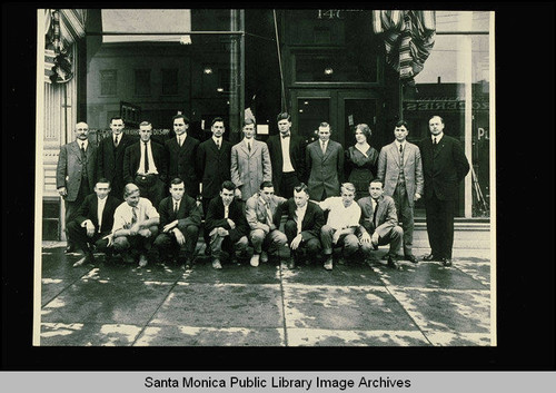 Southern California Gas and Electric Company business office and its employees on 1407 Third Street, Santa Monica, Calif